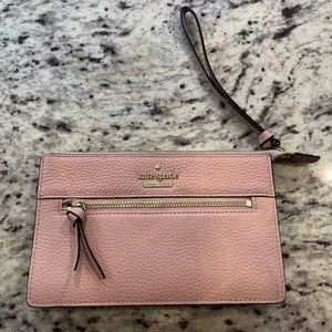 Light pink Kate Spade wristlet